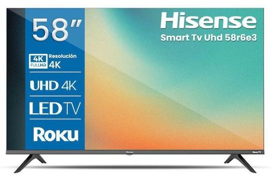 Televisión Hisense 58 pulgadas 58R6E3